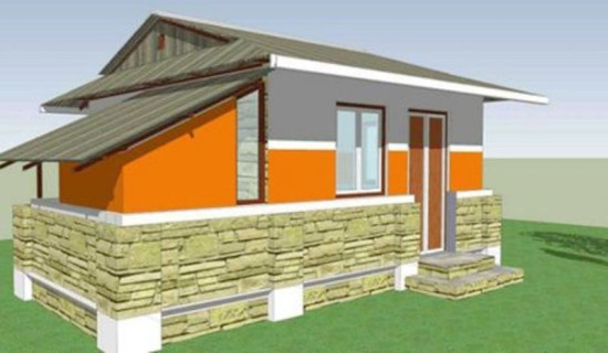 Myagde Rural Municipality hands over 48 houses to poor families