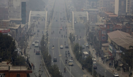 Air pollution is number one health risk factor in Nepal: WB