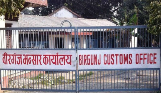 Revenue worth Rs 45.61 billion collected via Birgunj Dryport