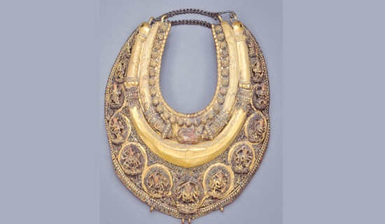 Taleju Bhawani’s necklace awaiting return from Chicago Museum
