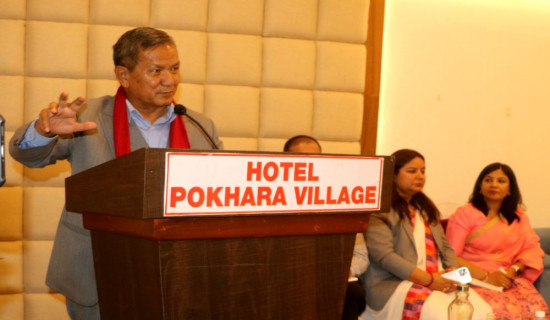 Govt for linking journalists with SSF: Minister Gurung