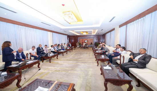 PM Oli directs officials to work for production of methane gas, Dhaubadi iron
