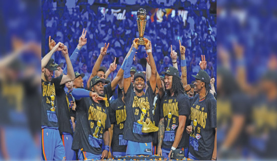 Thunder crowned NBA champions for the first time in history