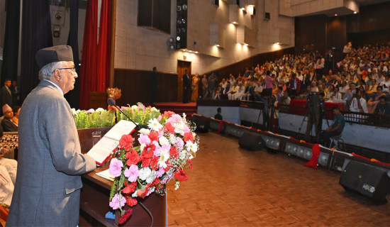 Sanskrit language is world's treasure: President Paudel