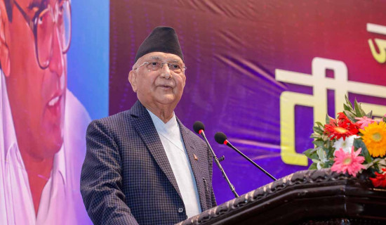 UML is united, Chairman Oli says