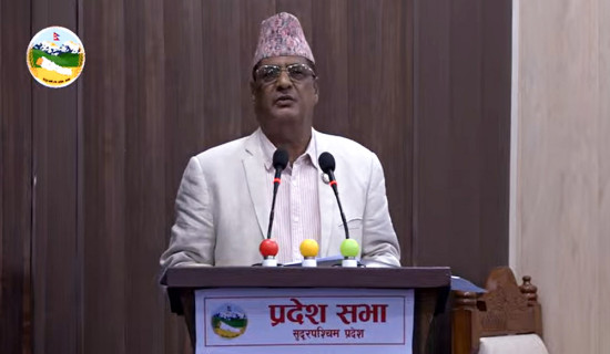 Sudurpaschim Province Assembly passes Rs 33.47 billion budget
