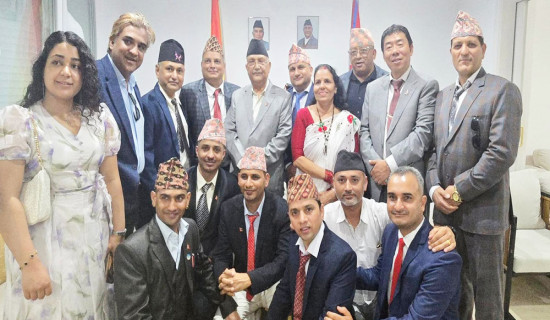 PM interacts with officials of Overseas Nepali Forum-Spain
