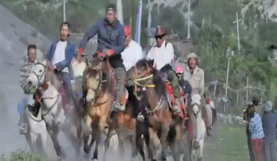 Yartung festival begins  in Manang