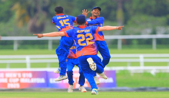 ACC Men's U-16: Nepal limit Singapore to 73 for 7 wickets in 25 overs