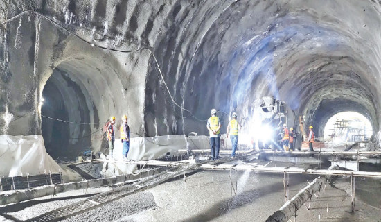 Siddhababa Tunnel work makes milestone progress