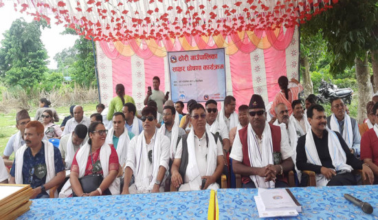 Thori declared first literate municipality in Parsa