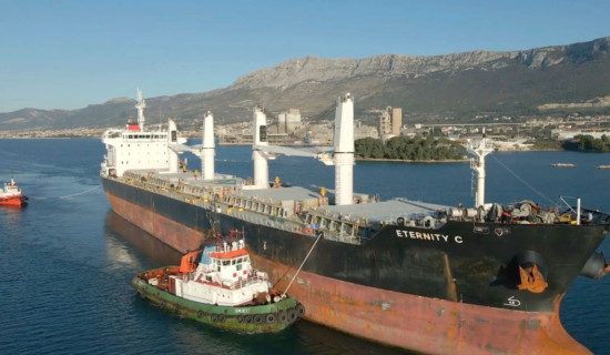 Houthi rebels attack a cargo ship in the Red Sea