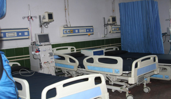 Province hospitals install 16 dialysis machines