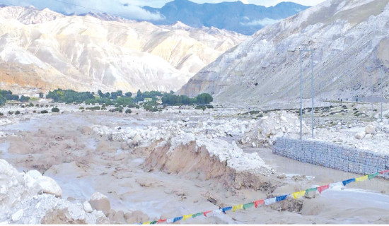 Early warning helped avert  disaster in Lomanthang