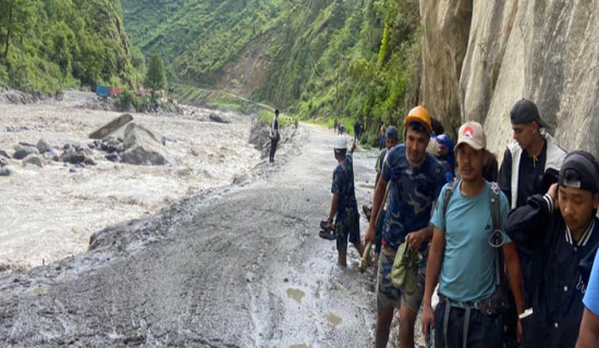 485 persons affected by Lhende flash flood evacuated