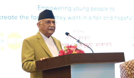 Population decline is threat to human existence: PM Oli