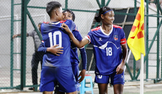 SAFF U-20 Women Championship: Nepal win opening match against Bhutan by 6-1