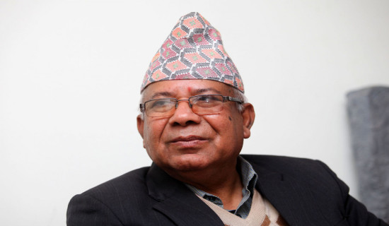 Chair Nepal claims rising public trust in communist party