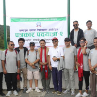 President inaugurates newly constructed building of Hetauda hospital