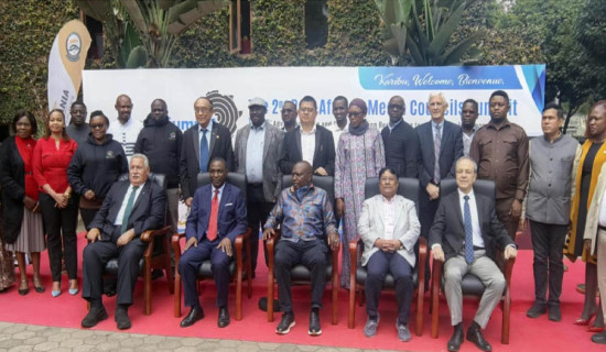 Shrestha elected Vice President of World Press Council
