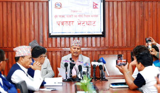 Minister Adhikari pledges to accept action if found guilty on Pokhara land