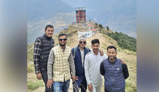 Indian tourists using Kalidaha border point to visit Lumbini