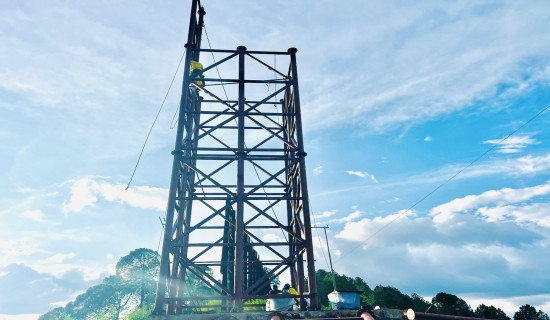 Zipline and Sky cycling construction begins in Gulmi