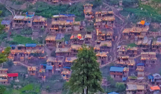Luto Phalne tradition observed in Mugu