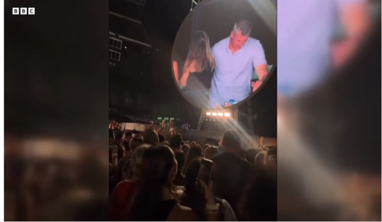 US tech CEO suspended after Coldplay concert embrace goes viral