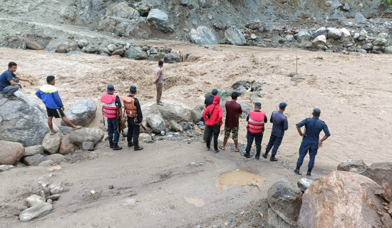 Flood, landslide obstruct several roads including Mechi highway