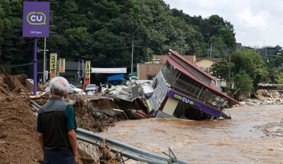 Heavy rains in SKorea leave 14 dead