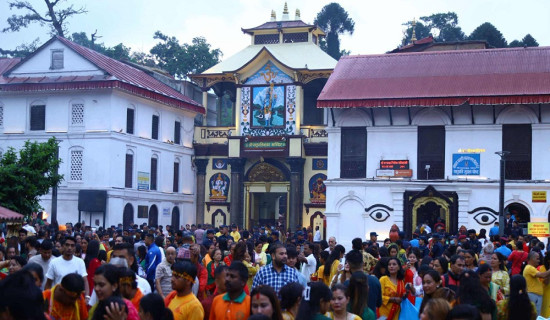 Marking first Monday of Shrawan (Photo Feature)