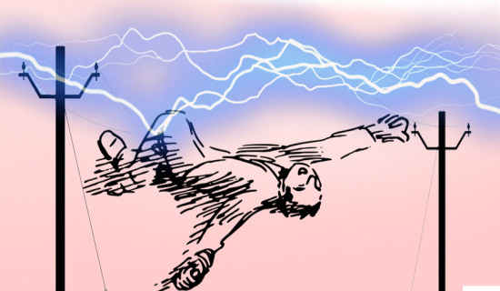 Arun-3 worker dies of electric shock