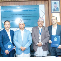 Water flows to Akalgharuwa from  Sikta Irrigation Project