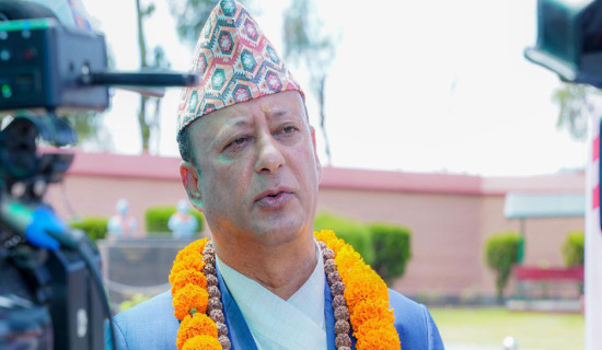 Gandaki province Chief Minister Pandey leaves for China visit