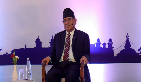 Implementation of constitution is slowed, says Prachanda