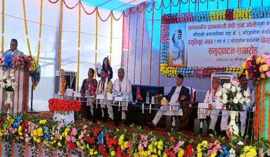 Chinese Ambassador engaged on various programmes in Jhapa