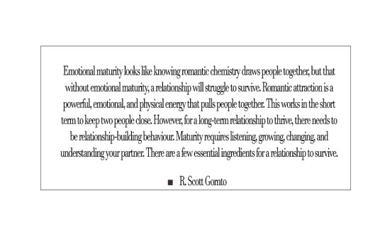 Emotional Maturity