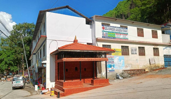 Traditional falcha constructed in Beni