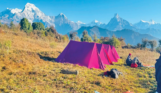 Four-kilometer trekking route constructed