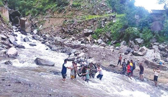 Karnali Corridor still without nine key bridges