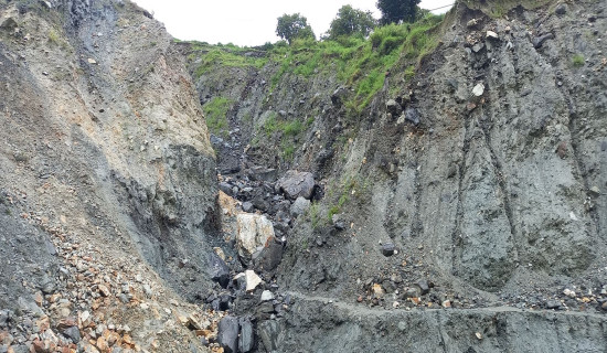 Floodwater from Talcha Airport damages nearby farmlands