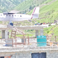 Quake-damaged heritage reconstruction on, albeit slowly