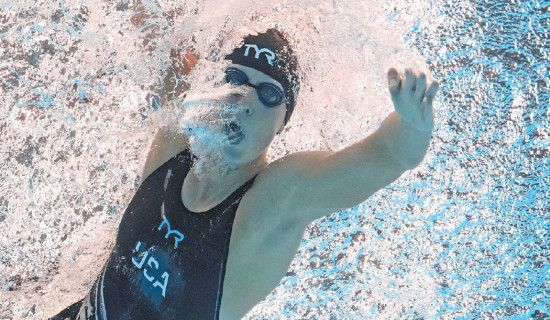 Ageless Ledecky wins 1,500m freestyle for 22nd world gold