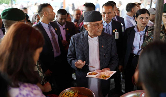 Let's build environment where all Nepalis can happily enjoy 'Kheer': PM Oli