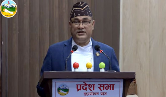 Sudurpaschim Province Chief Minister gets vote of confidence