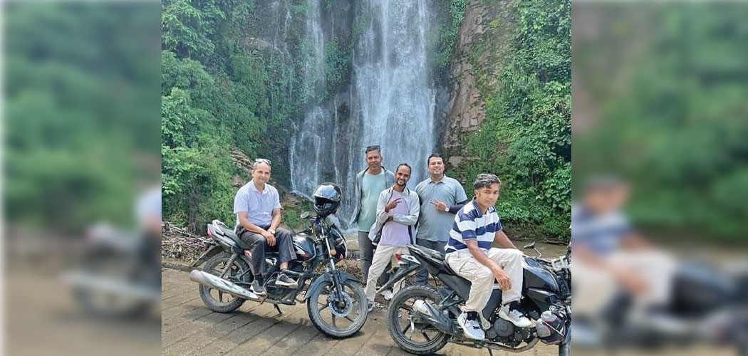 Rangrung Waterfall becomes a new attraction for tourists
