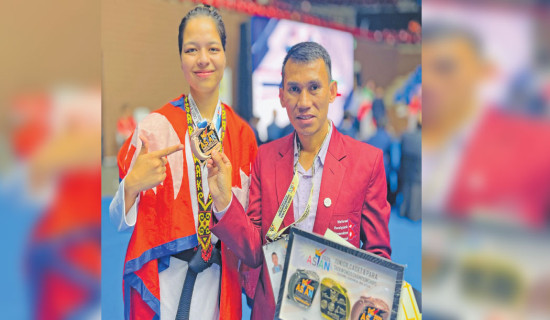 Palesha grabs bronze at 10th Asian Para Taekwondo C'ship