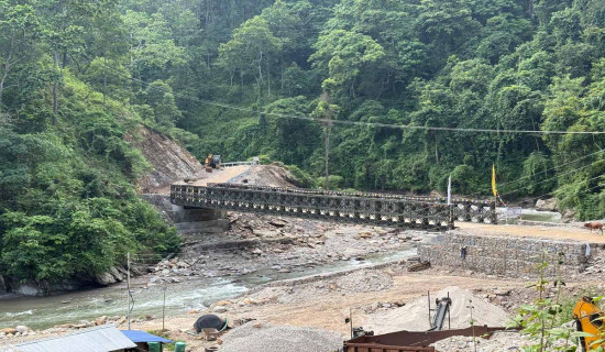 New bailey bridge shortens road distance by 36 kms