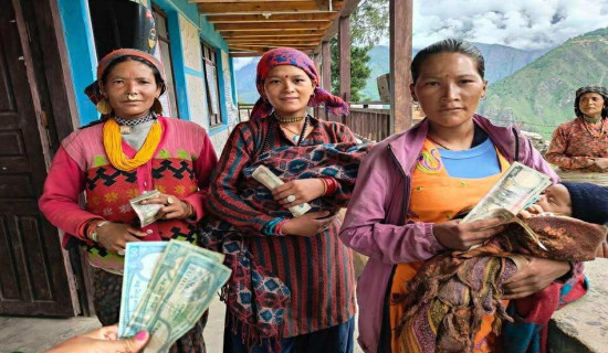Mothers' allowance directly distributed in Karnali Province